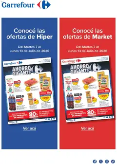 Vista previa Carrefour ofertas válido desde el 07/07/2026