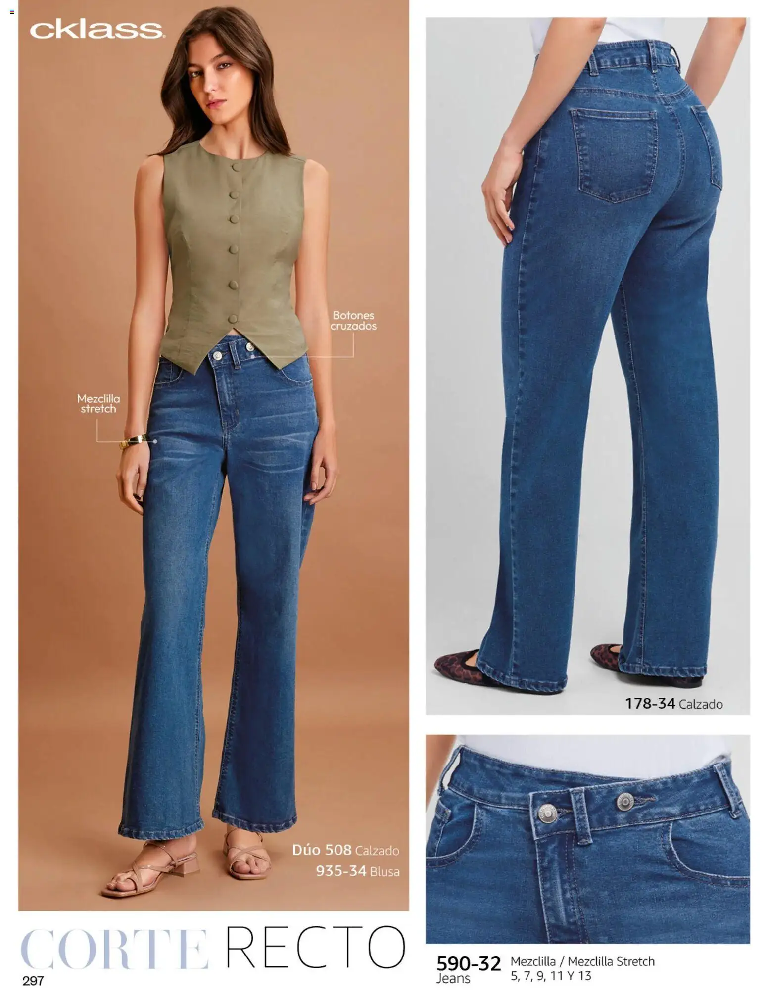 Nuevas ofertas de Cklass válidas en toda la República Mexicana desde el 02.01.2026. ¡Encuentra las mejores ofertas en Cklass catálogo Primavera! | Página: 314 | Productos: Blusa