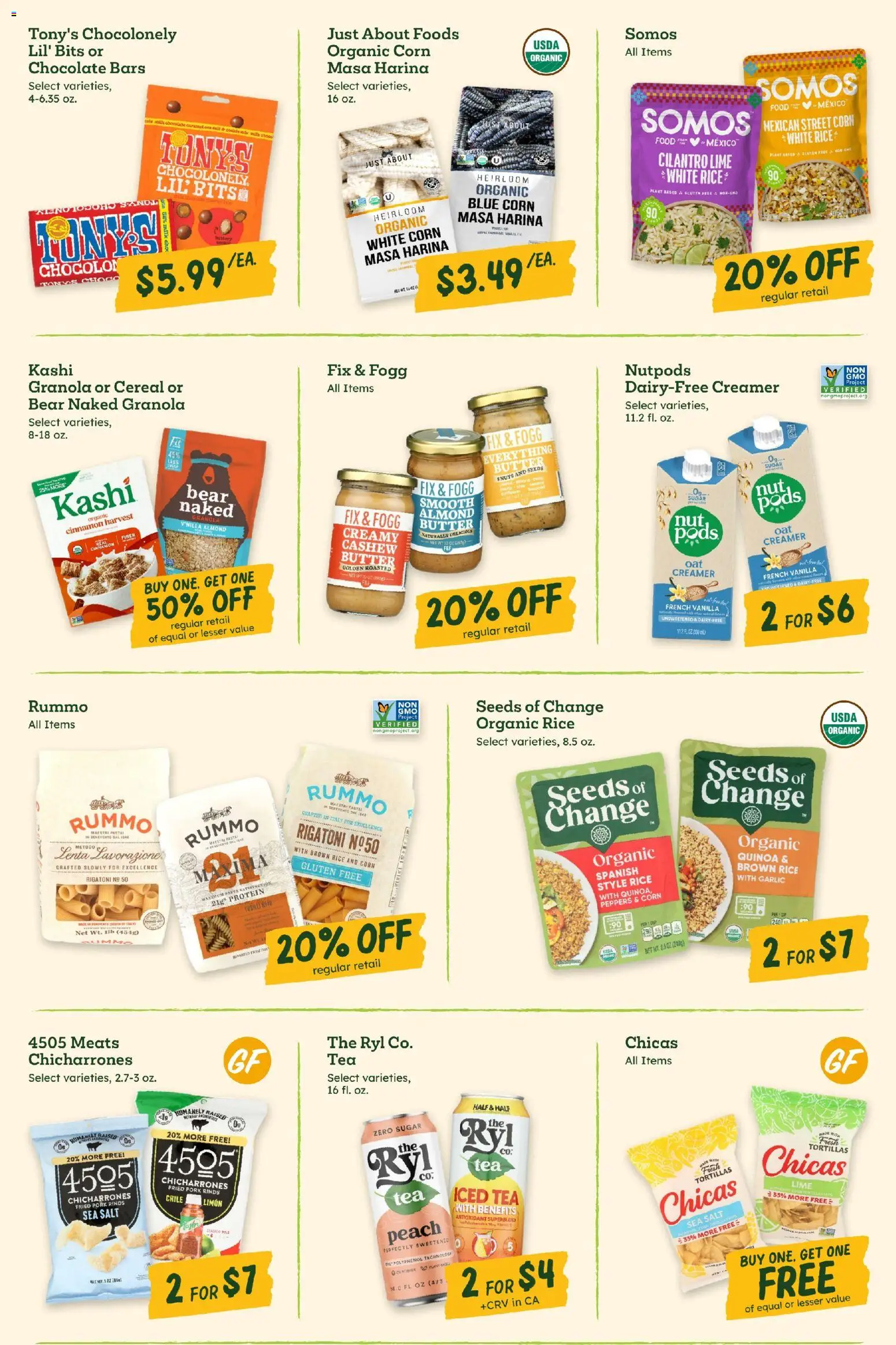 Sprouts Monthly Ad - valid from 29.04.2026 | Page: 11 | Products: Peppers, Pork, Rice, Garlic