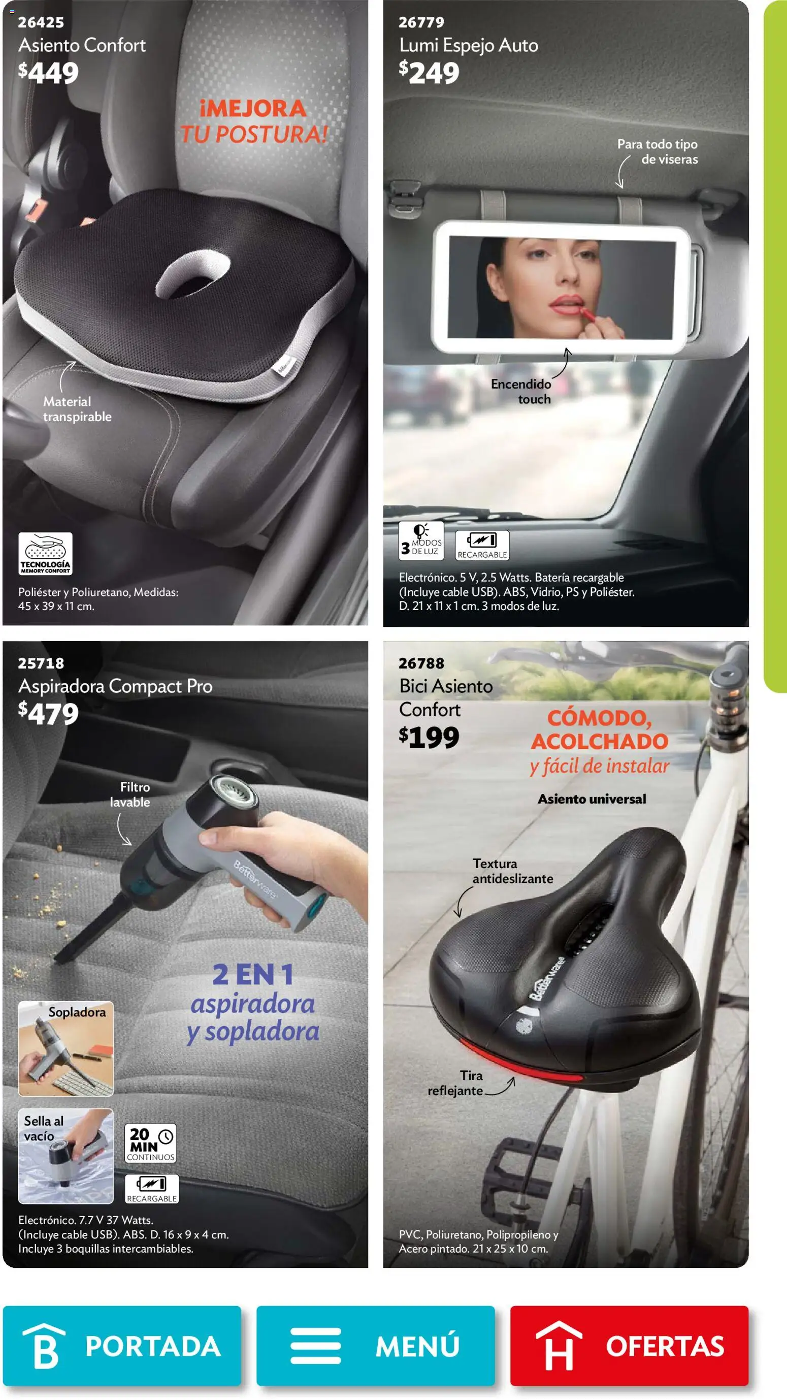 Nuevas ofertas de Betterware válidas en toda la República Mexicana desde el 28/09/2026. ¡Encuentra las mejores ofertas en Betterware campaña 10 2026! | Página: 105