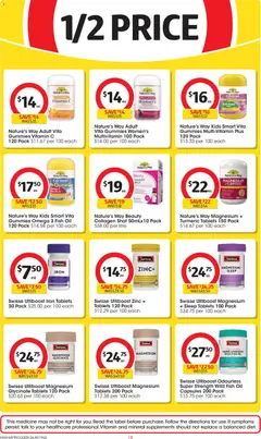 Preview of Coles catalogue - valid from 02/09/2026 | Page: 18 | Products: Fish, Fish oil, Iron, Tablets