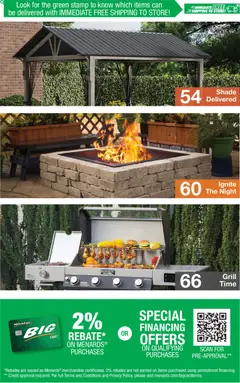 Preview of Menards weekly ads valid from 02/04/2026 | Page: 3 | Products: Caro, Grill