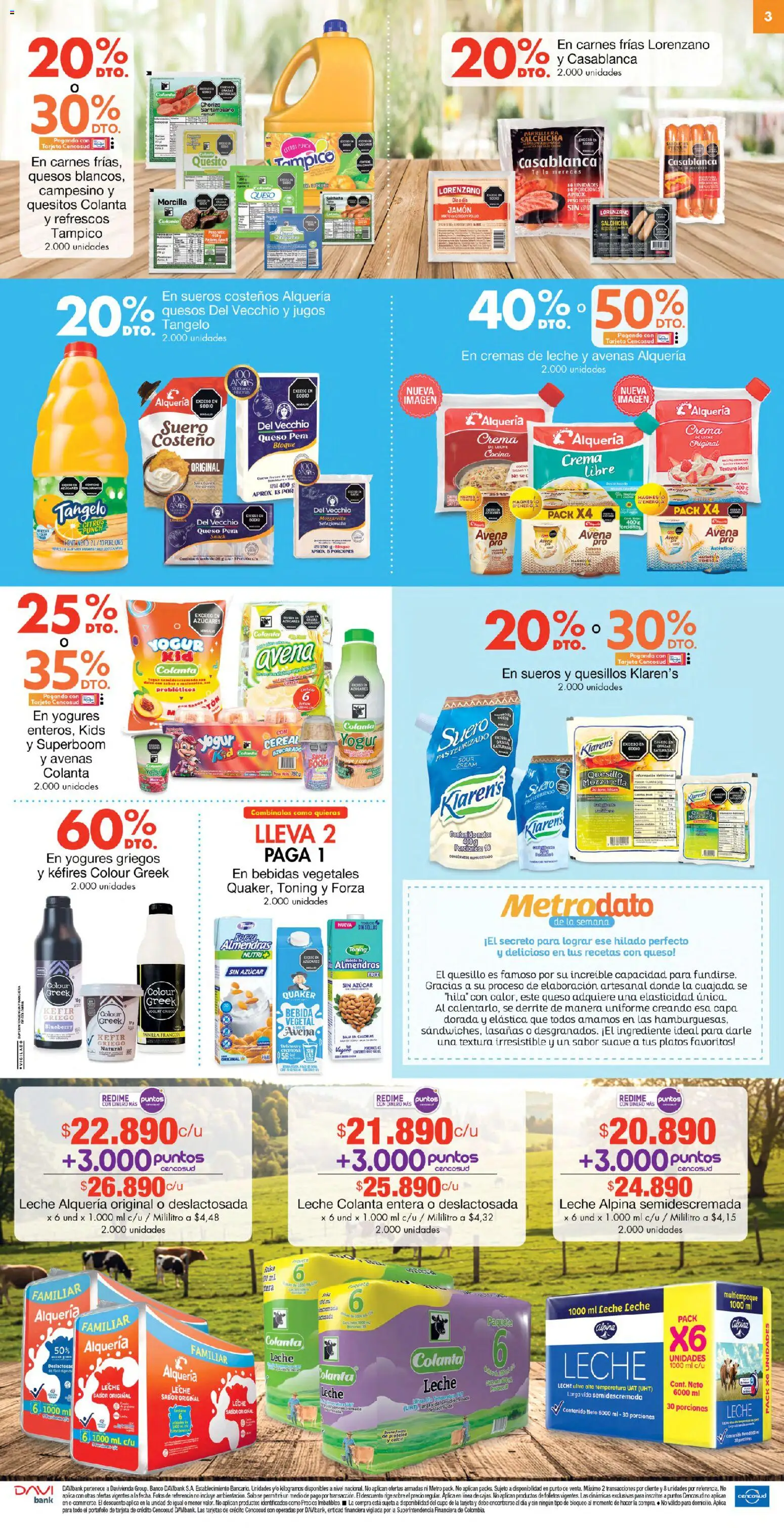 Metro revista - valida desde el 07/08/2026 | Página: 3