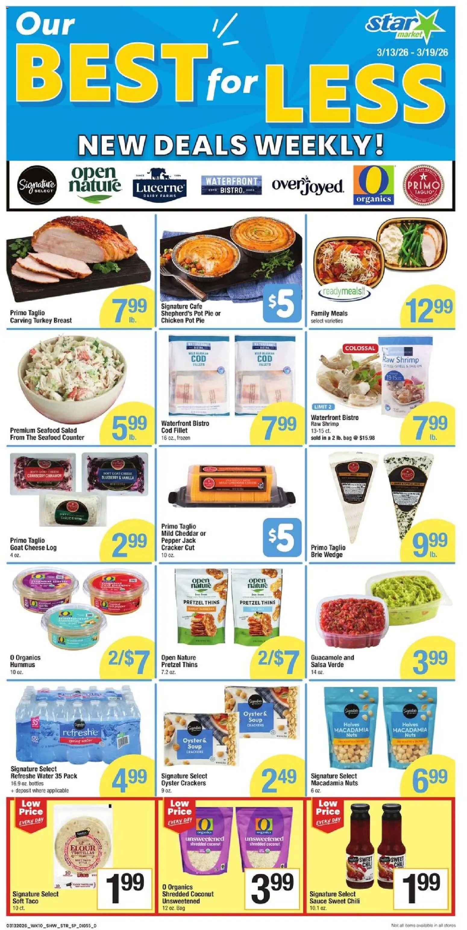 Star Market Weekly Ad - MA - valid from 13.03.2026 | Page: 8 | Products: Nuts, Salad, Sauce, Pepper