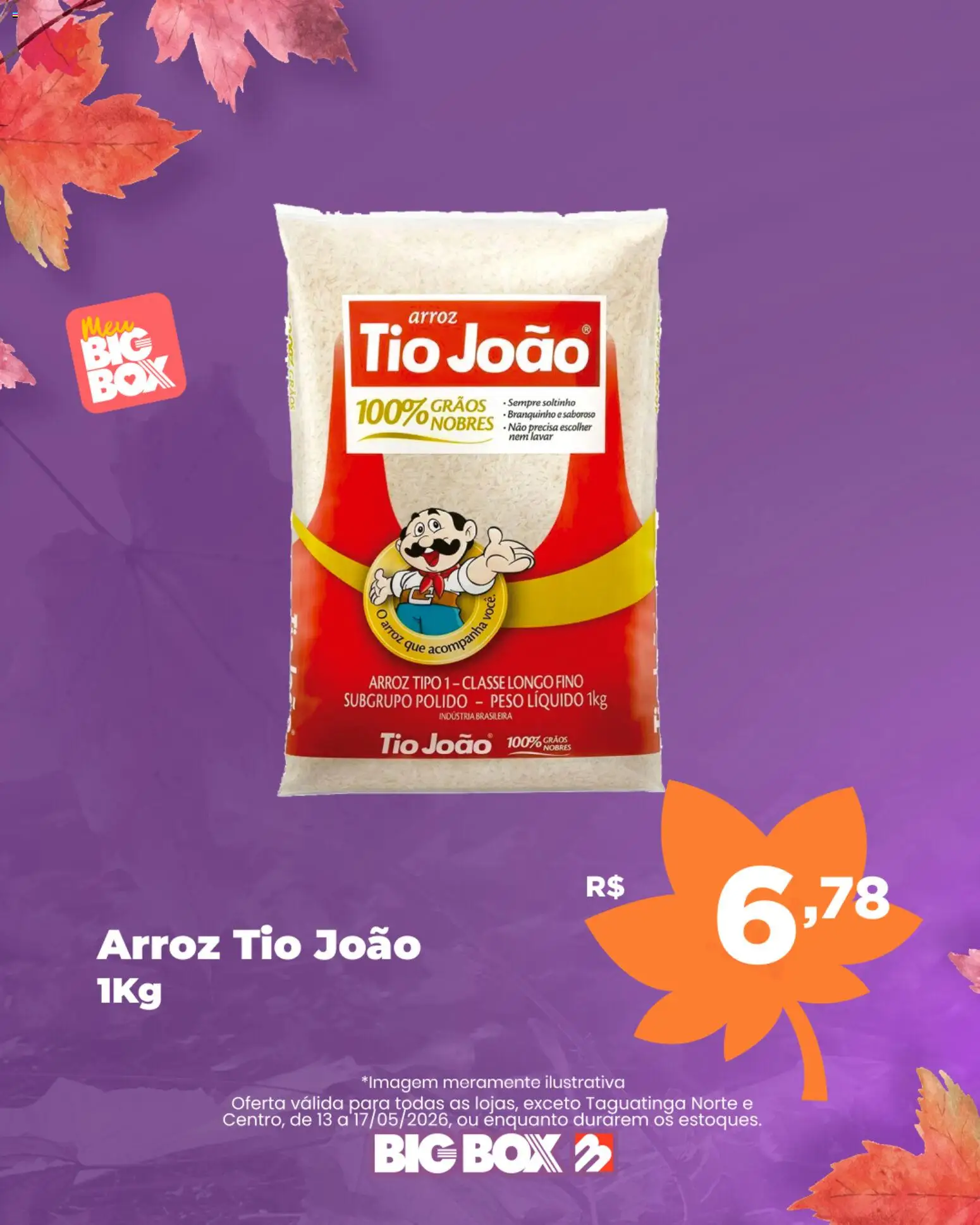 Big Box Folheto - válido de 13.05.2026 | Página: 5 | Produtos: Arroz