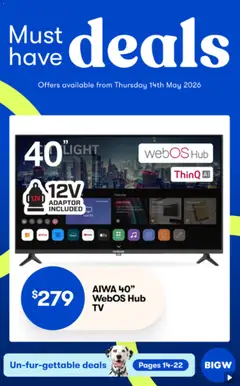 Preview of Big W Catalogue - valid from 14.05.2026 | Page: 2