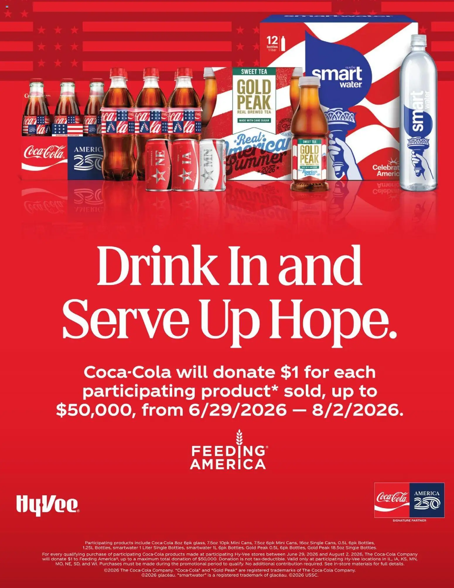 HyVee Weekly Ad - valid from 06/29/2026 | Page: 31 | Products: Tea, Water, Sugar