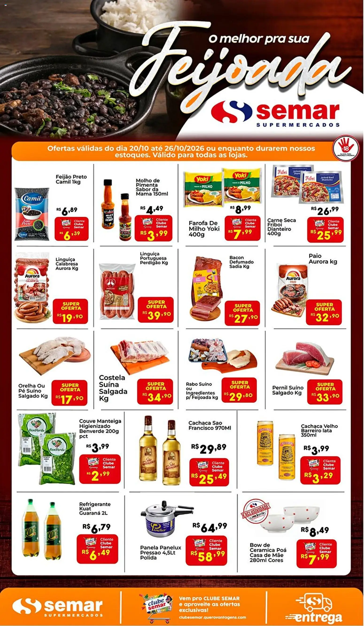 Semar Supermercado Folheto - válido de 20/10/2026 | Página: 1