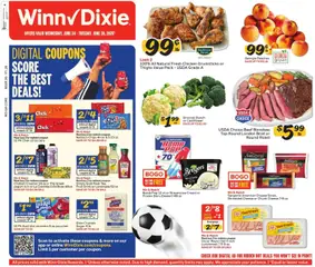 Preview of Winn Dixie weekly ads valid from 06/24/2026