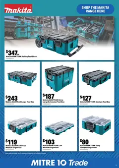 Preview of Mitre 10 Max Your Tax Back - valid from 13.05.2026 | Page: 15 | Products: Box, Accessories, Tools