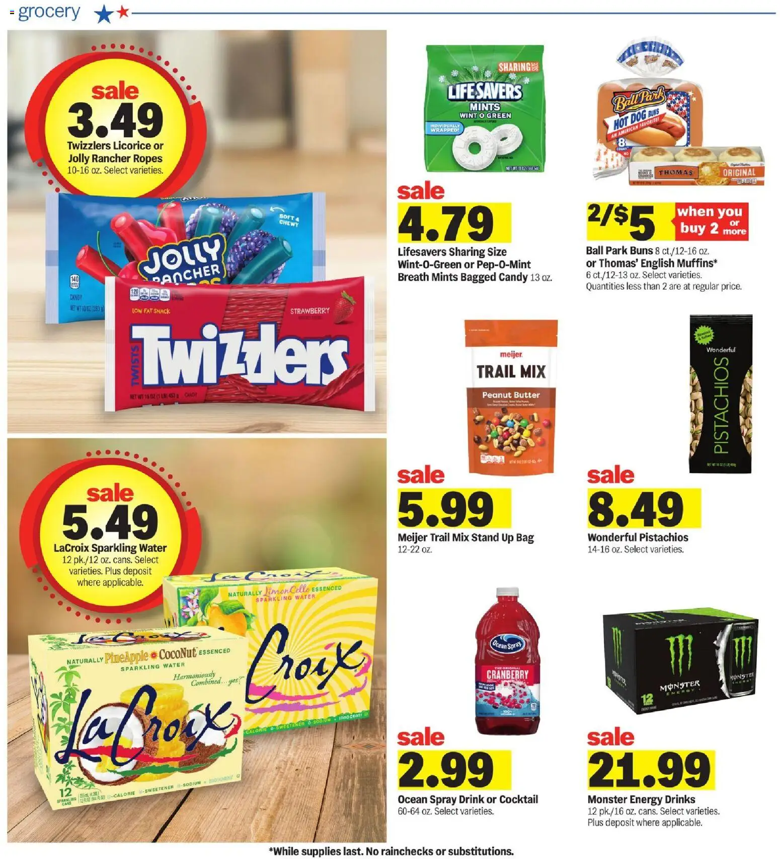 Meijer Weekly Ad - MI - valid from 13.05.2026 | Page: 28 | Products: Butter, Pineapple, Water, Bag
