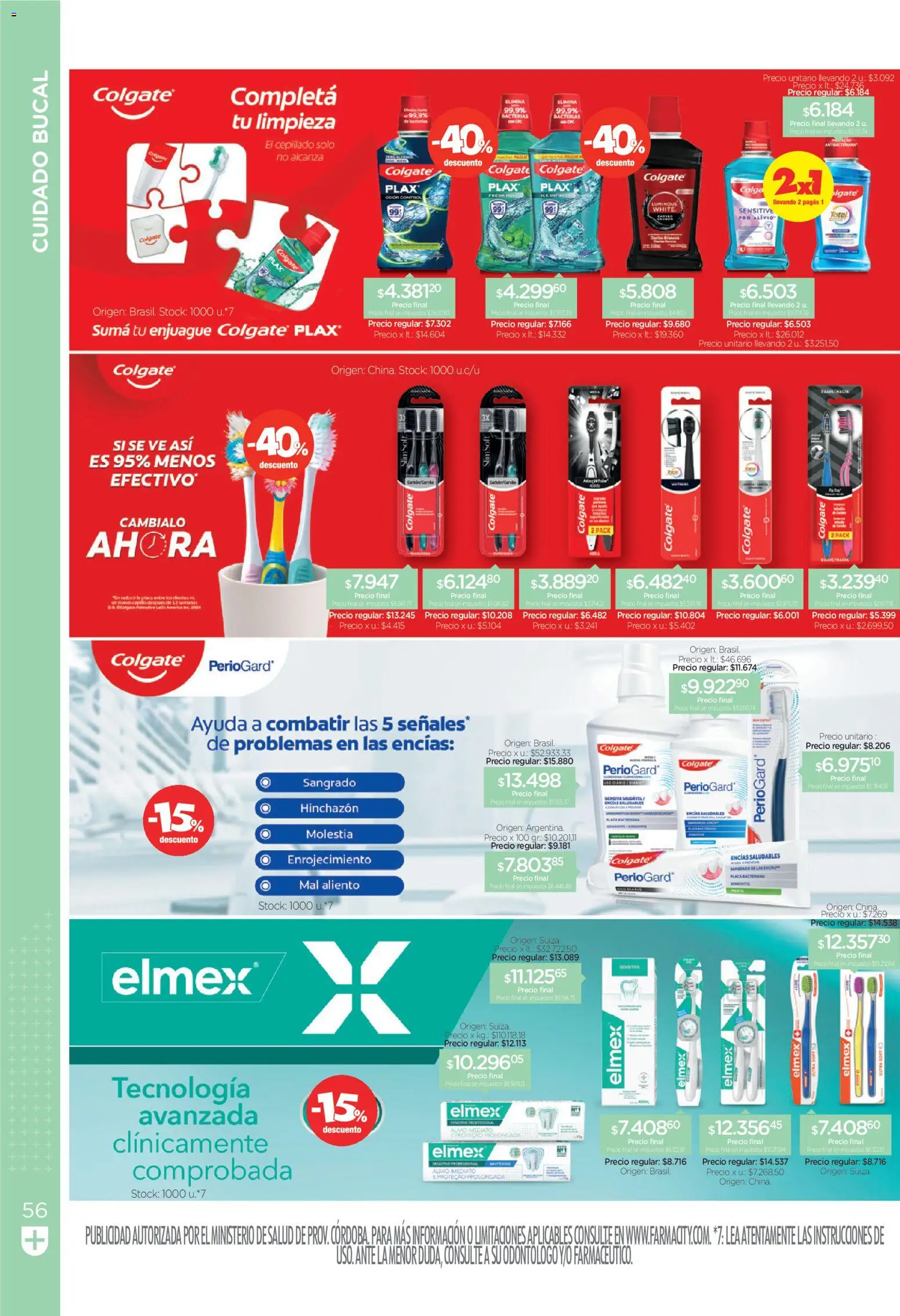 Farmacity catálogo │ válido desde el 30.04.2026 | Página: 56 | Productos: Gin
