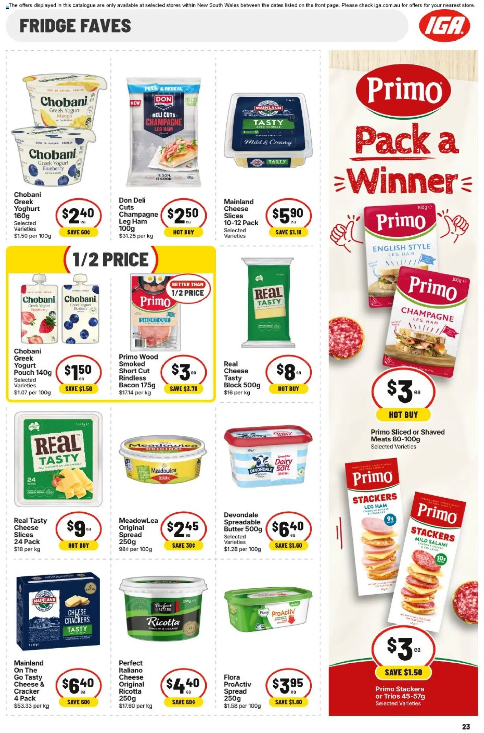 IGA catalogue - valid from 07/10/2026 | Page: 23