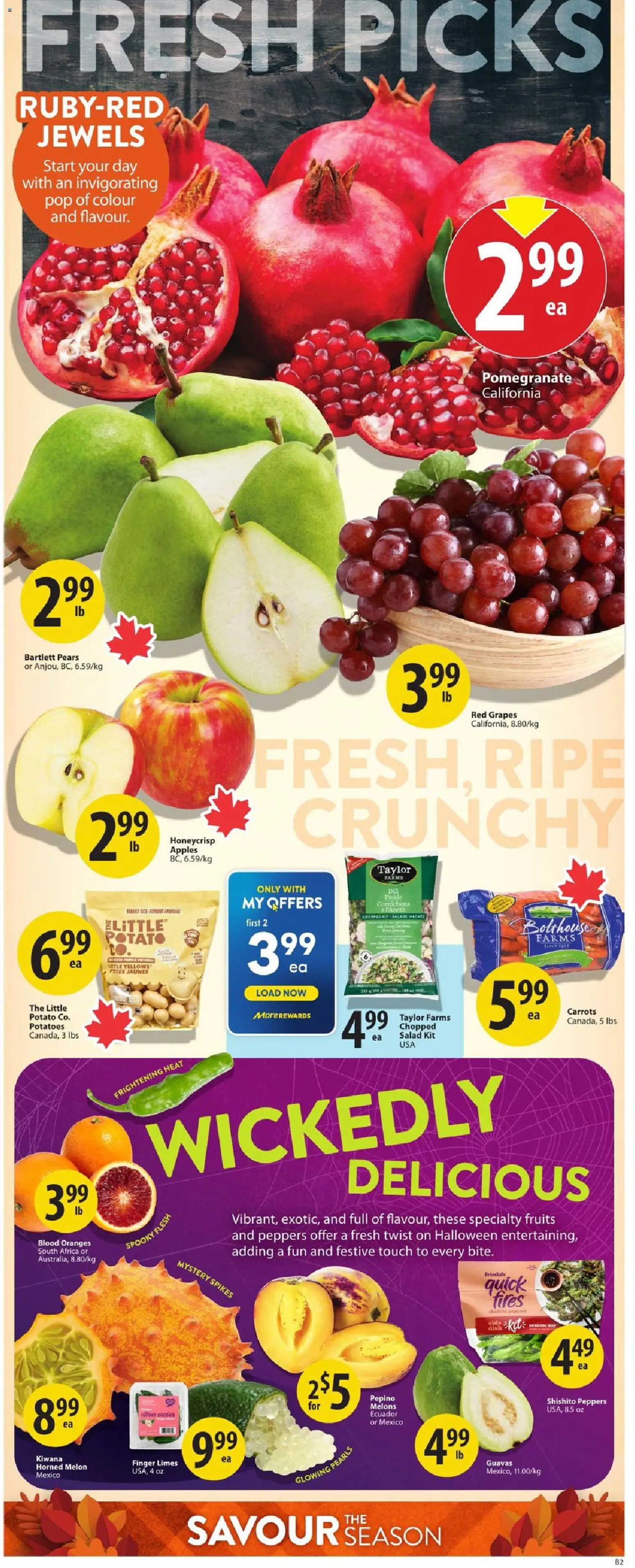 Save on foods flyer valid from Oct 22, 2026 | Page: 3