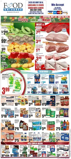 Preview of Food Universe weekly ads valid from 01.05.2026