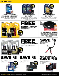 Preview of Advance Auto Parts weekly ads valid from 09/13/2026 | Page: 2