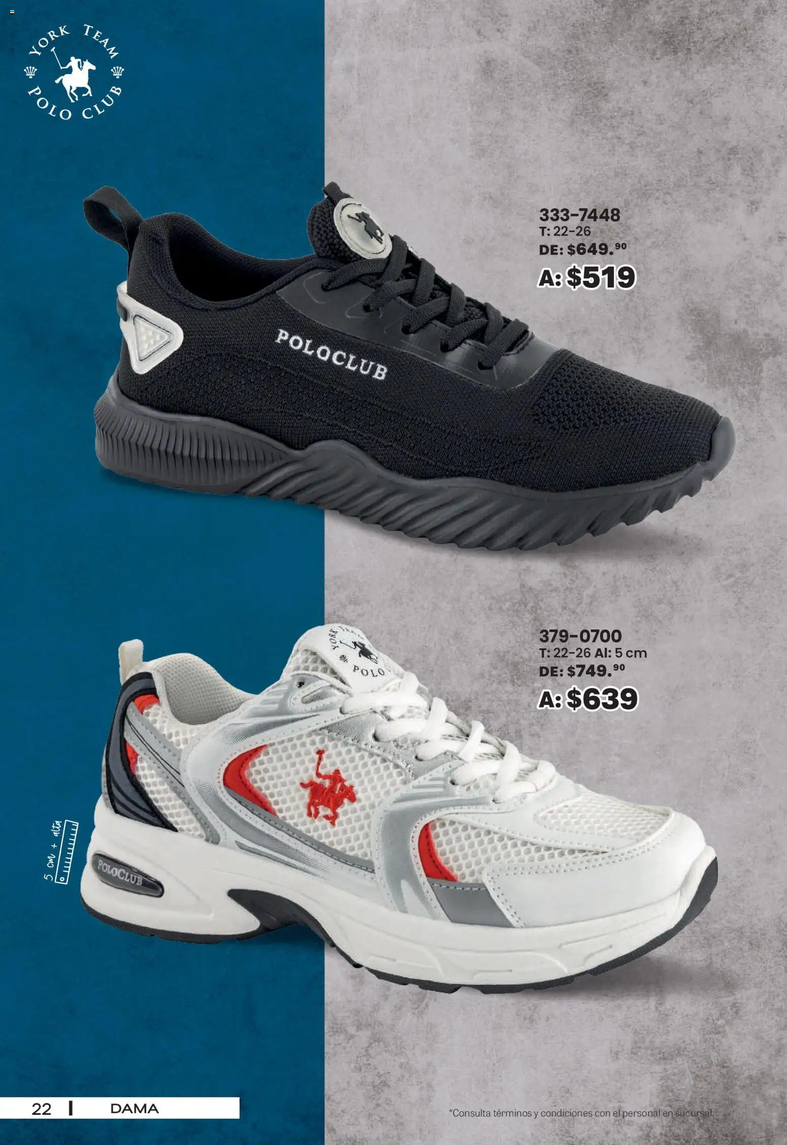 Nuevas ofertas de Andrea válidas en toda la República Mexicana desde el 30/08/2026. ¡Encuentra las mejores ofertas en Andrea - SPORT DAYS! | Página: 22