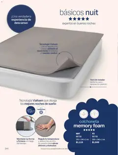 Vista previa de Vianney catálogo, nuevo folleto de la tienda, válido en México a partir del 17/08/2026 | Página: 146 | Productos: Colchoneta