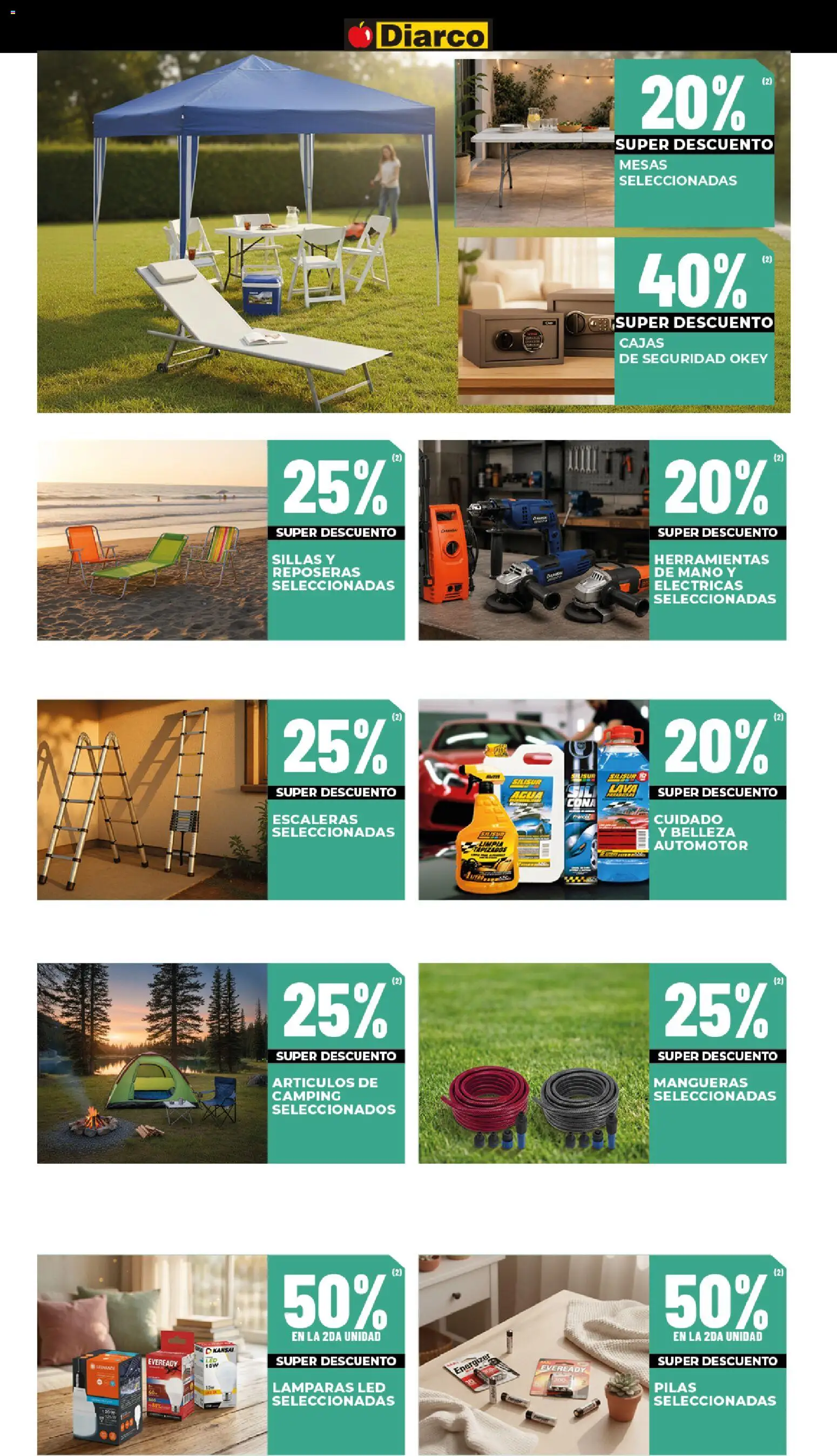 Diarco - Ofertas Gba │ válido desde el 06/07/2026 | Página: 20 | Productos: Pilas, Agua