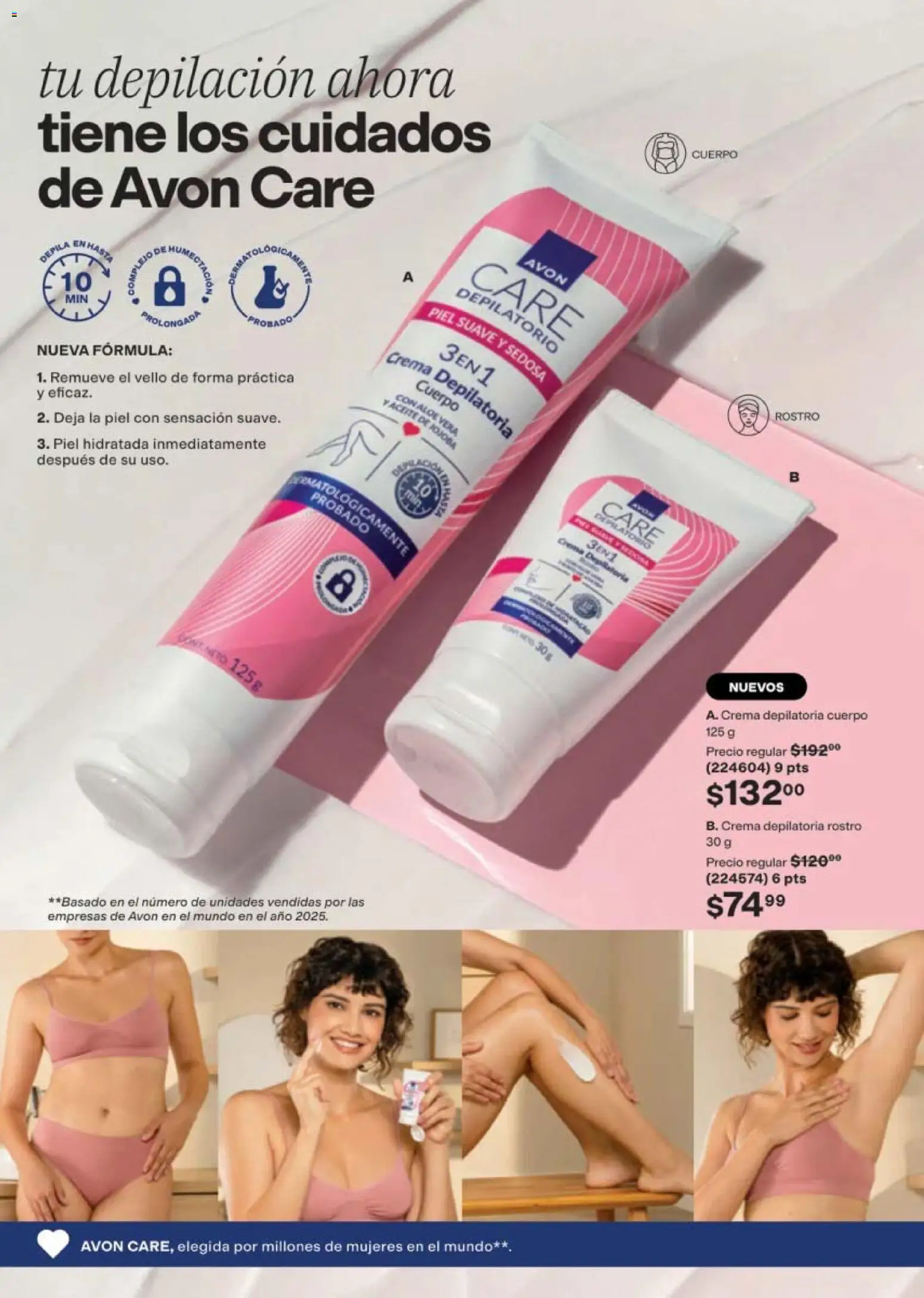 Nuevas ofertas de AVON válidas en toda la República Mexicana desde el 05/10/2026. ¡Encuentra las mejores ofertas en AVON campaña 16 2026! | Página: 144