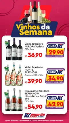 Komprao Atacadista ofertas Vinhos - Pré-Visualização do folheto da loja Komprao Atacadista, válido de 08/09/2026 | Página: 2 | Produtos: Espumante, Vinho