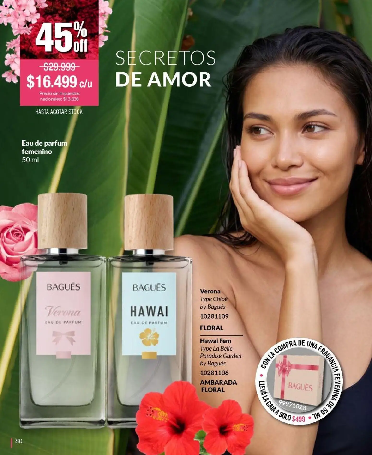 Bagués catálogo │ válido desde el 21/09/2026 | Página: 80 | Productos: Caja, Fragancia