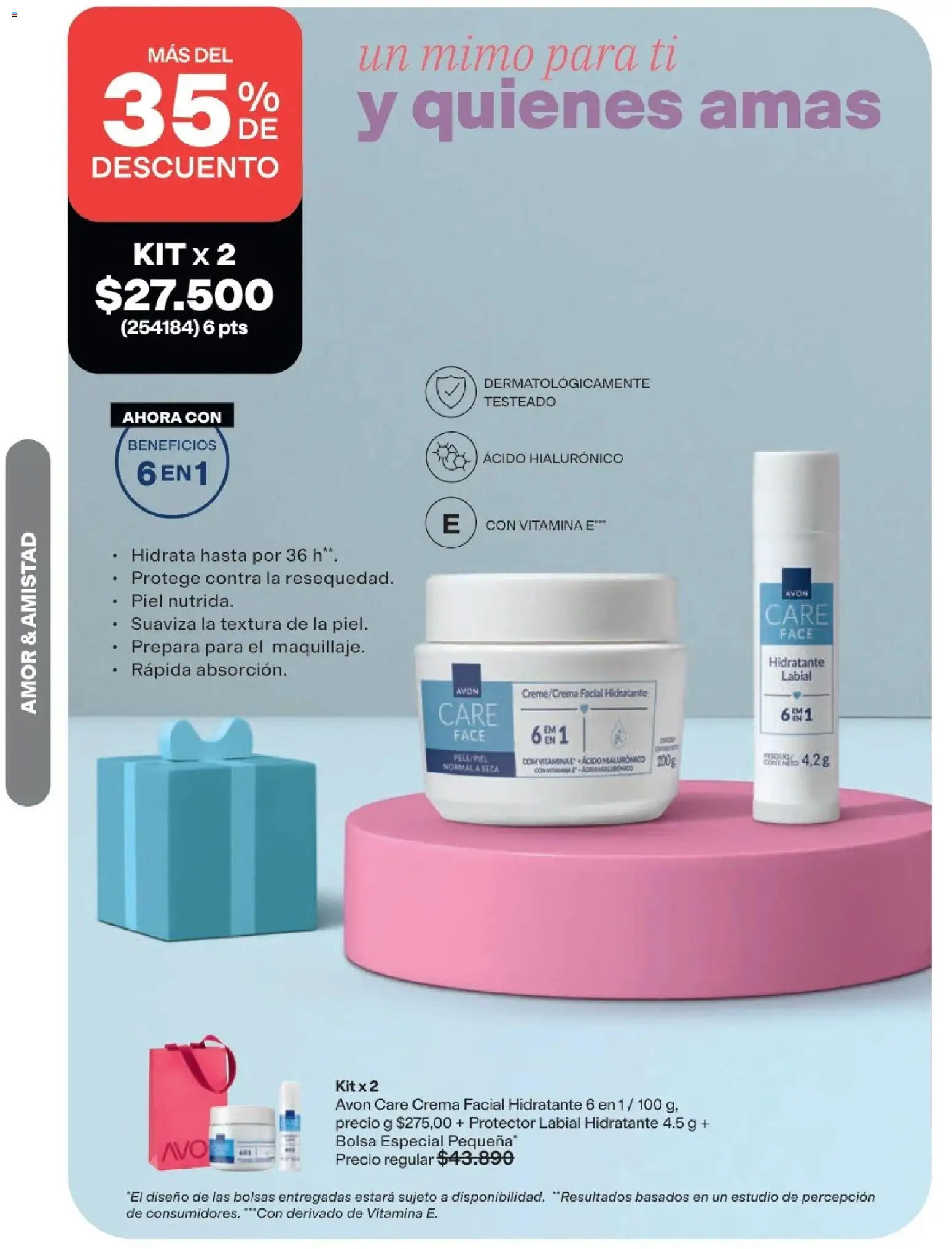 Avon revista - valida desde el 29/07/2026 | Página: 36 | Productos: Crema, Bolsa