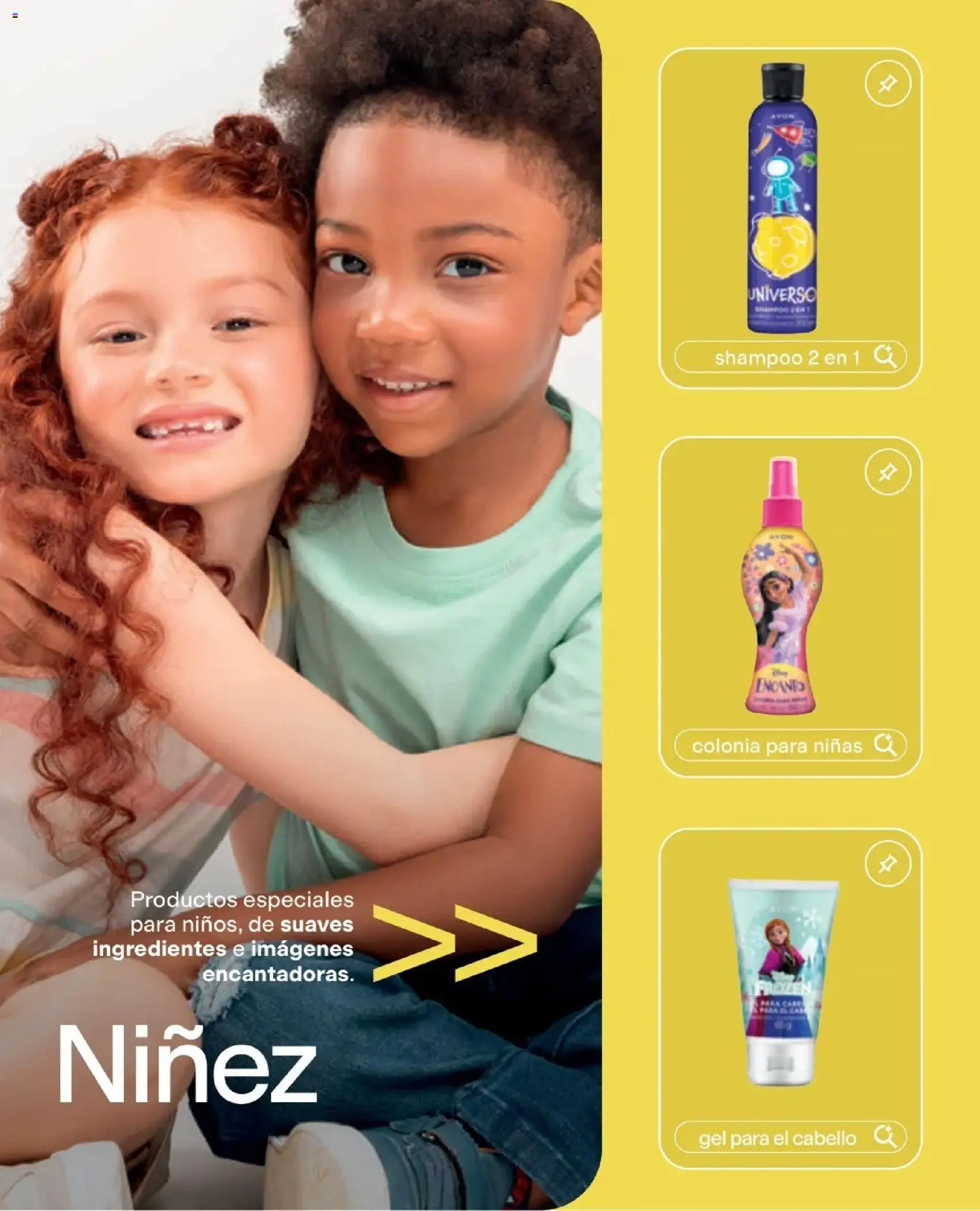 Catálogo Avon válido desde 15/09/2026 | Página: 203 | Productos: Shampoo, Ingredientes