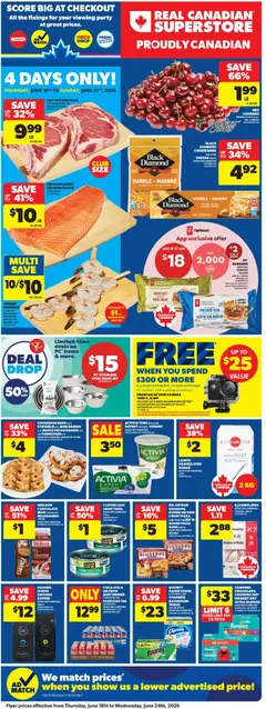 Preview of Real Canadian Superstore weekly flyer / circulaire from shop Real Canadian Superstore valid from 18.06.2026 | Page: 3
