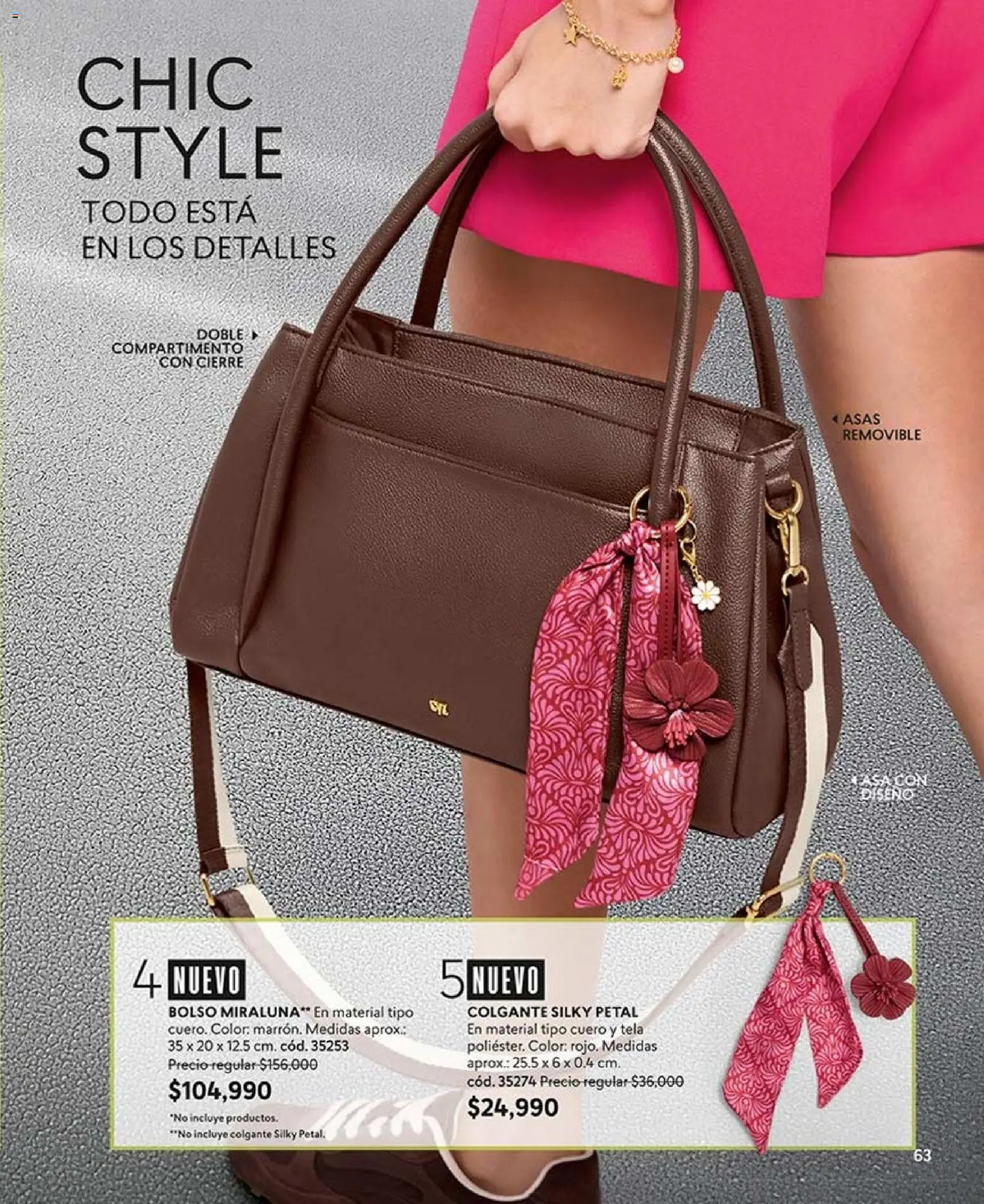 CyZone revista - valida desde el 07/09/2026 | Página: 63 | Productos: Bolso