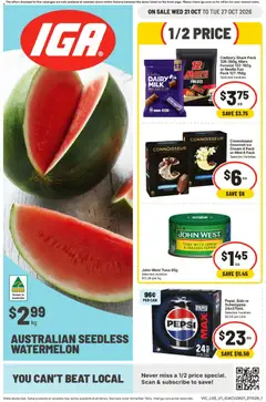 Preview of IGA VIC catalogue - valid from 21/10/2026