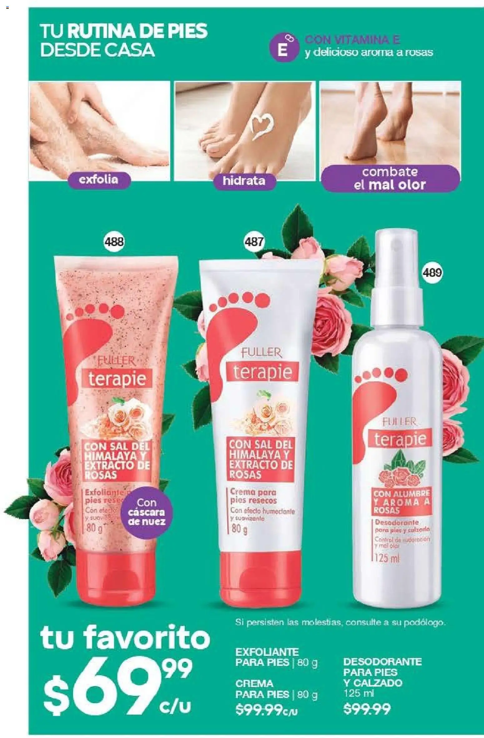 Nuevas ofertas de Fuller válidas en toda la República Mexicana desde el 13.05.2026. ¡Encuentra las mejores ofertas en Fuller campaña 3 2026! | Página: 128 | Productos: Desodorante, Sal, Crema, Nuez