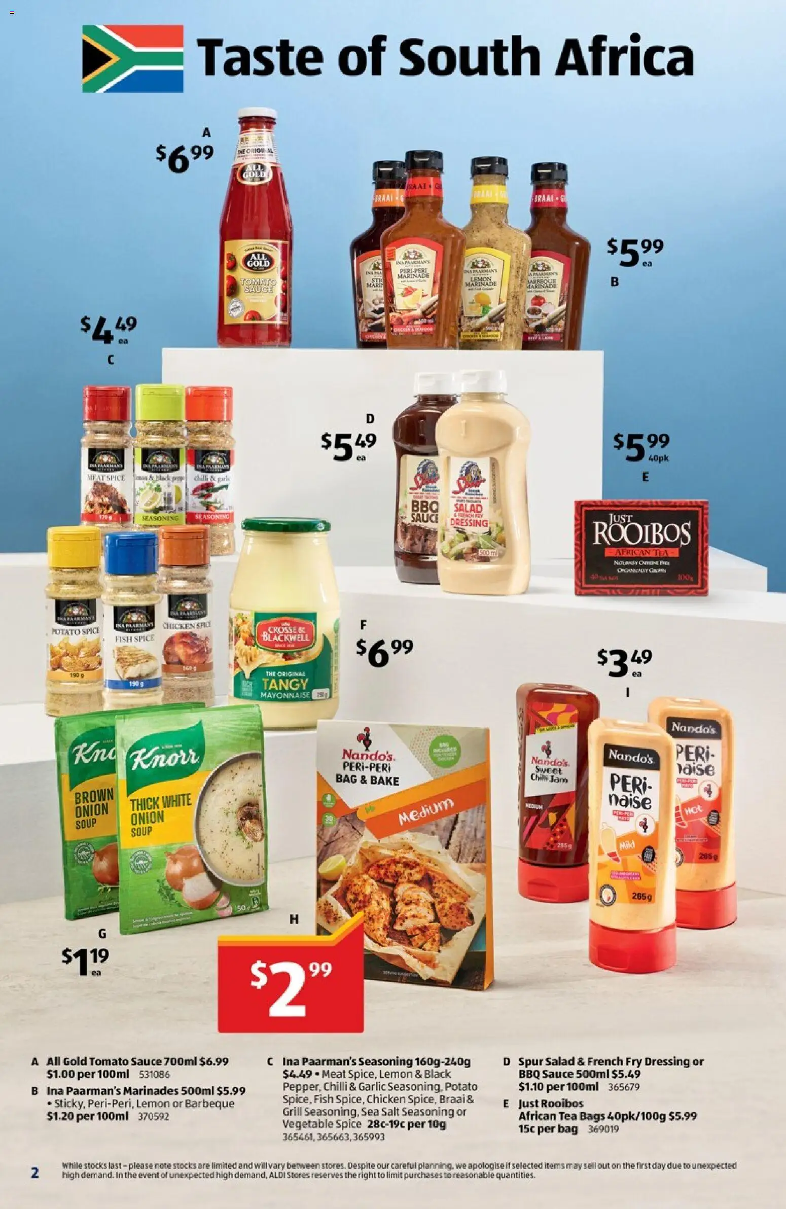 Aldi catalogue - valid from 20.05.2026 | Page: 2 | Products: BBQ Sauce, Salad, Salt, Chilli