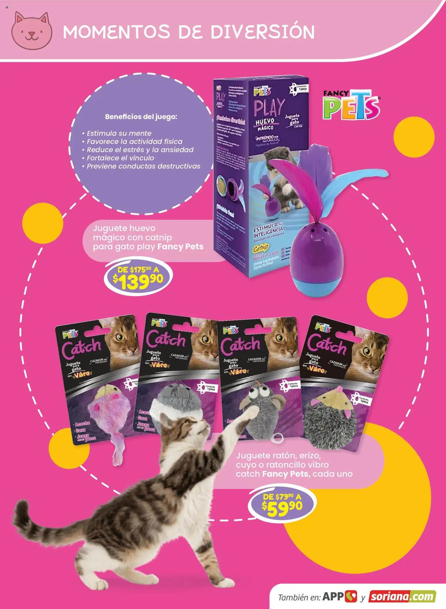 Nuevas ofertas de Soriana válidas en toda la República Mexicana desde el 13/08/2026. ¡Encuentra las mejores ofertas en Soriana Especial Mascotas Híper Nacional! | Página: 16 | Productos: Huevo, Juego