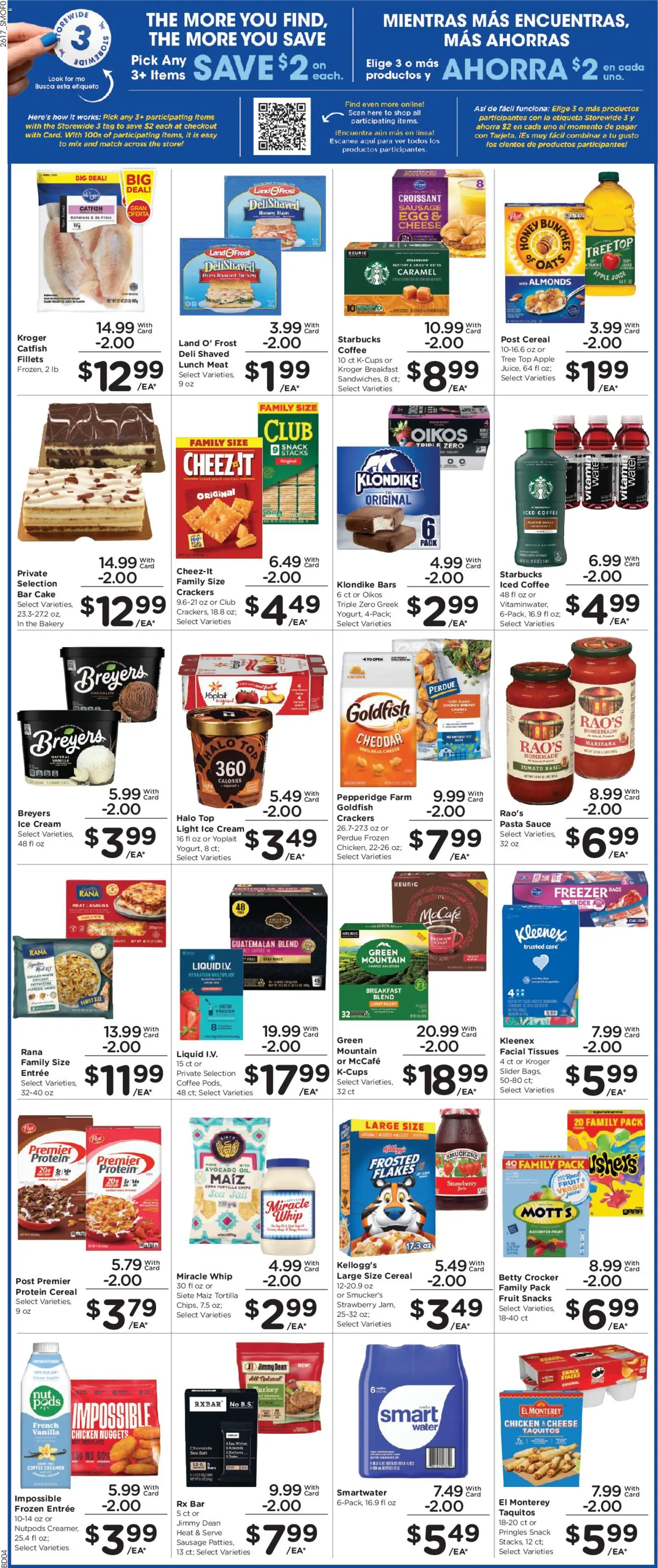 Smith's Weekly Ad - valid from 27.05.2026 | Page: 4 | Products: Tea, Avocado, Sauce, Sausage