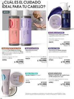 Oriflame Catálogo válido desde el 09.05.2026 | Página: 112 | Productos: Acondicionador, Mascarilla, Crema, Serum