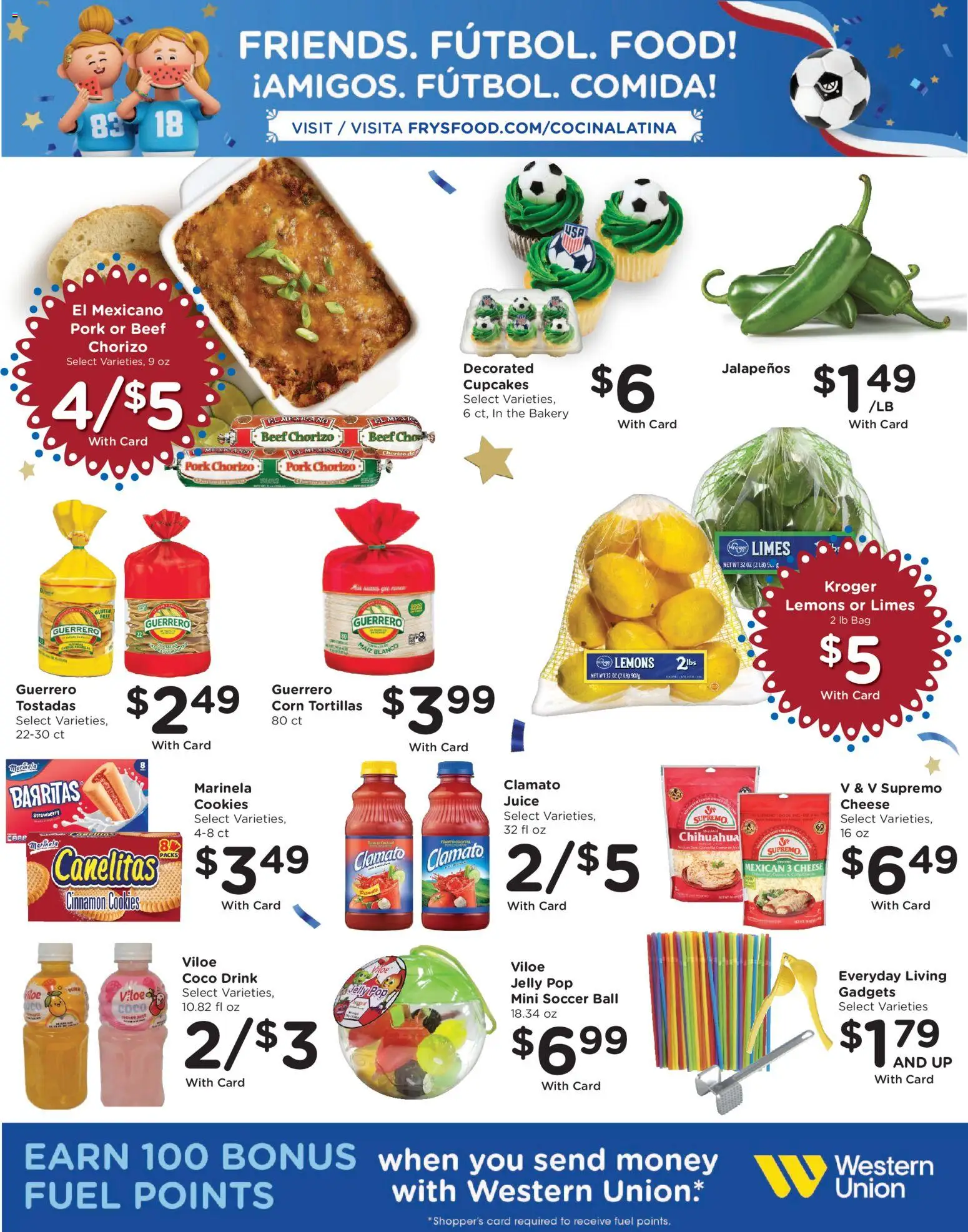 Fry's Food Weekly Ad - valid from 06/24/2026 | Page: 16 | Products: Bakery, Juice, Pork, Bag