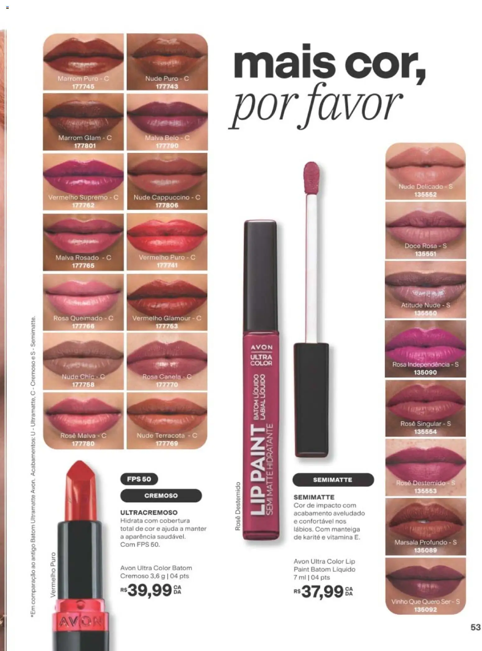 Avon Folheto - válido de 21/09/2026 | Página: 53