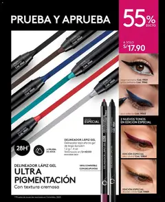 Vista previa de folleto Ésika catálogo - Campaña 12 de la Ésika válido desde 11/07/2026 | Página: 41 | Productos: Delineador, Vino, Sacapuntas