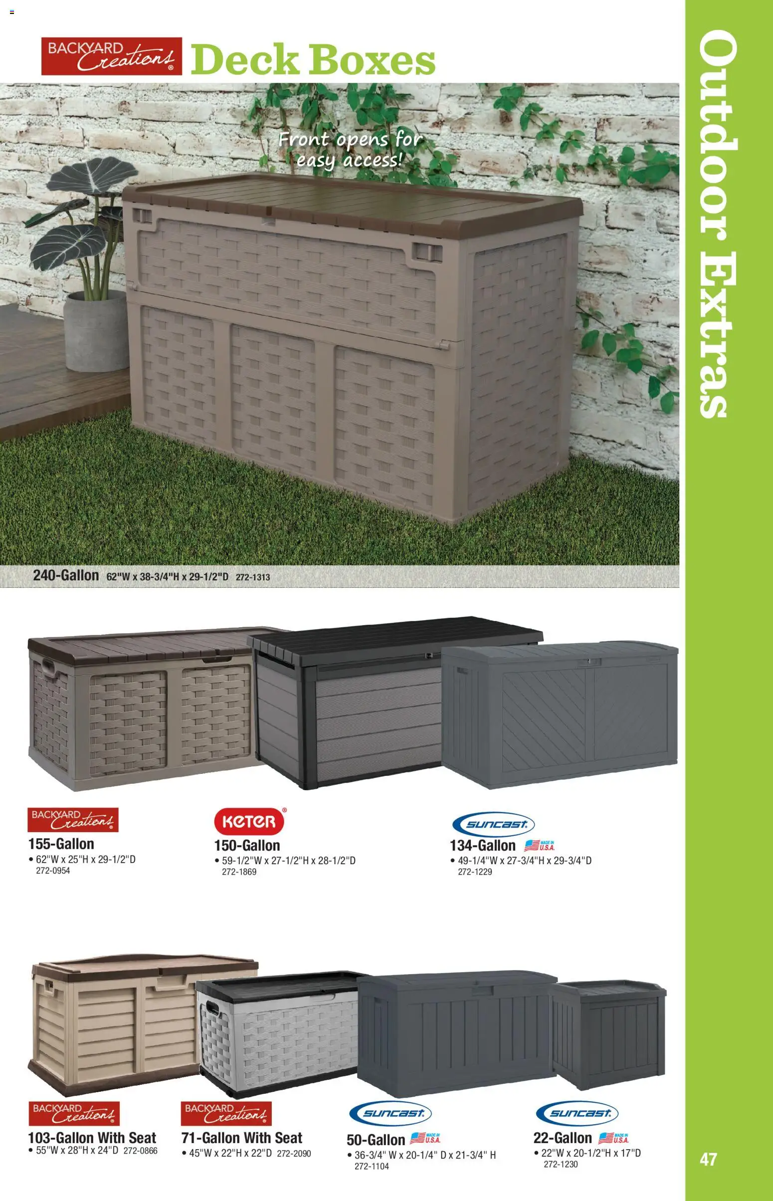 Menards Outdoor Living Catalogue - valid from 02/04/2026 | Page: 47
