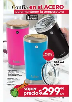 Vista previa de Fuller campaña 11 2026, nuevo folleto de la tienda, válido en México a partir del 02/09/2026 | Página: 35 | Productos: Esponja, Agua, Sala