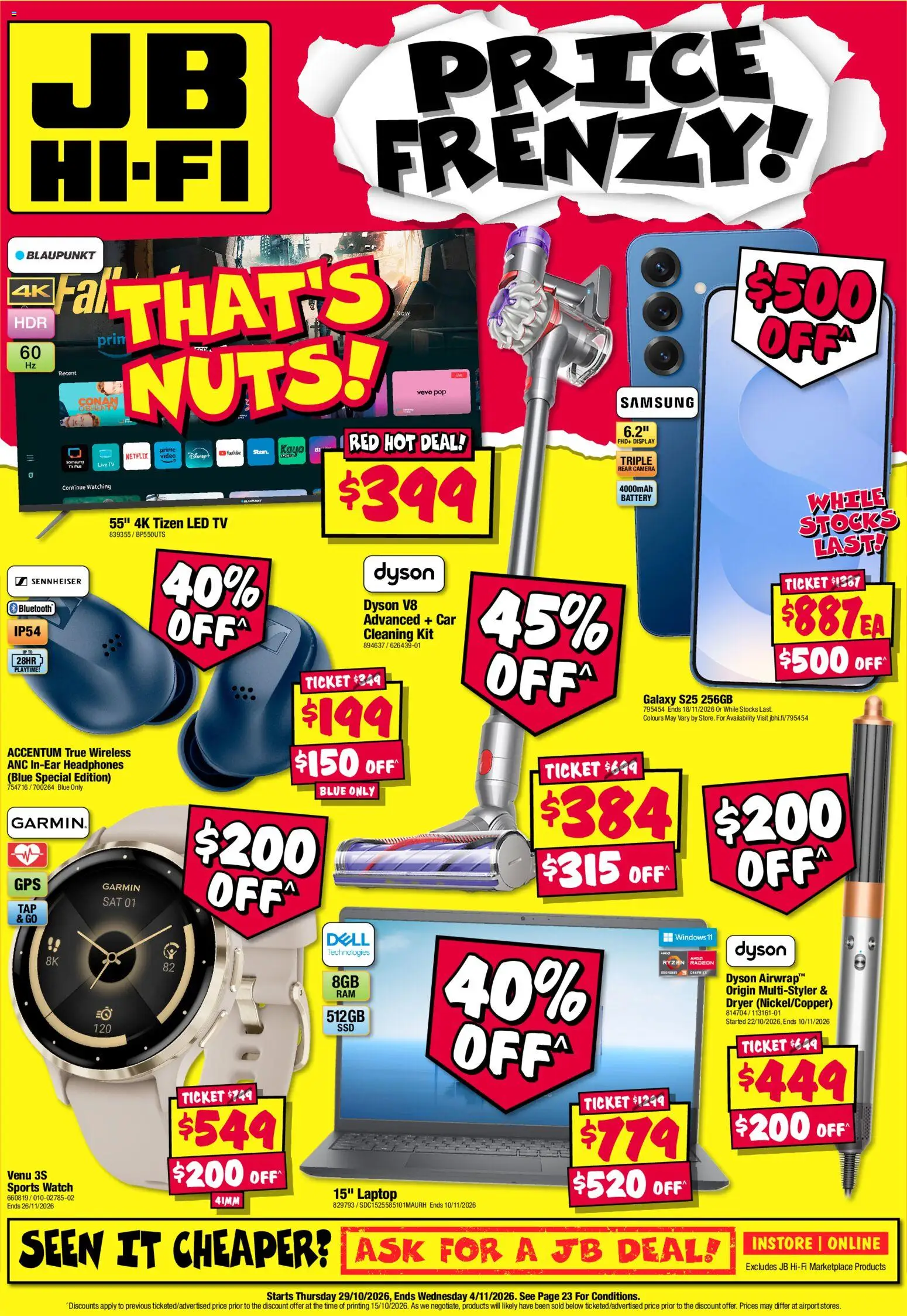 JB Hi-Fi catalogue - valid from 29/10/2026 | Page: 1