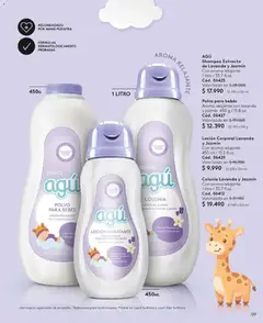Catálogo Ésika Campaña 13 válido desde el 26.07.2026 | Página: 129 | Productos: Loción, Polvo, Shampoo