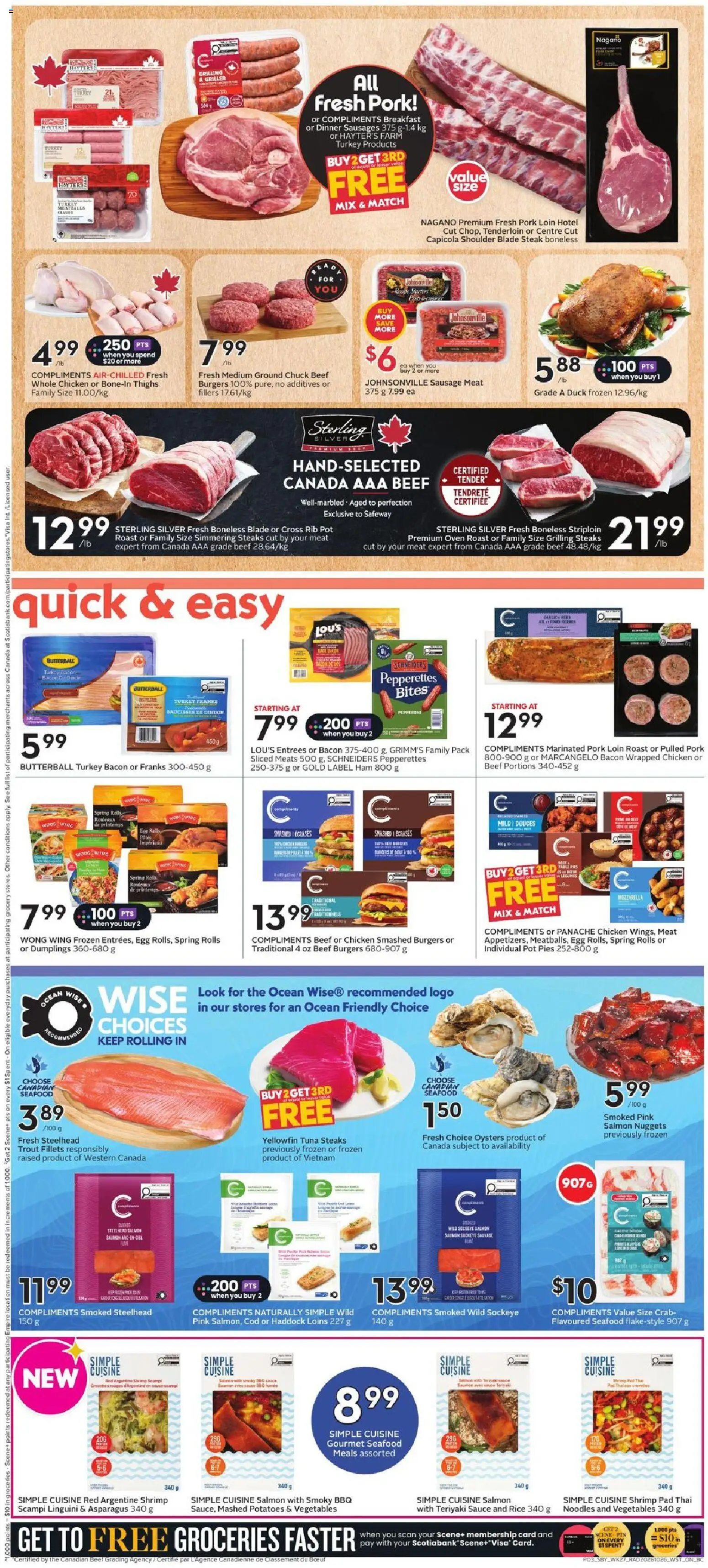 Safeway flyer valid from Oct 29, 2026 | Page: 6
