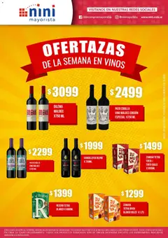 Vista previa NINI Mayorista OFERTAZAS DE LA SEMANA EN VINO válido desde el 24/08/2026