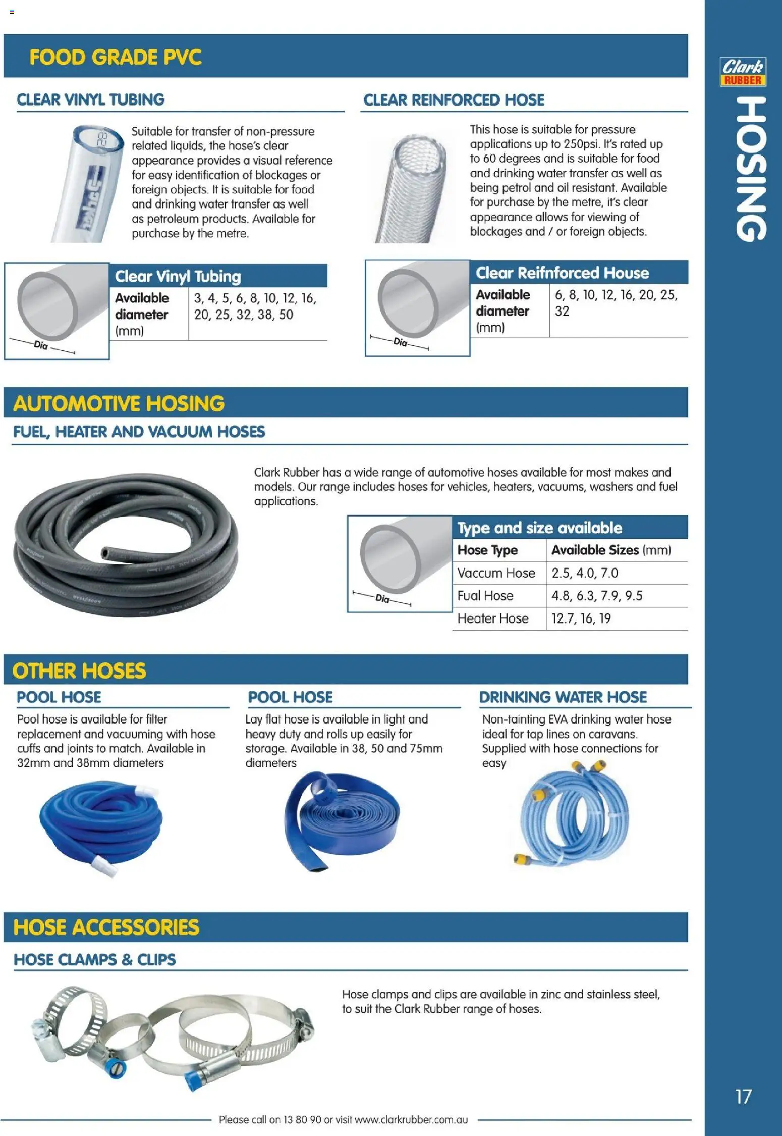 Clark Rubber catalogue - valid from 02.04.2026 | Page: 17 | Products: Light, Oil, Tap, Clips