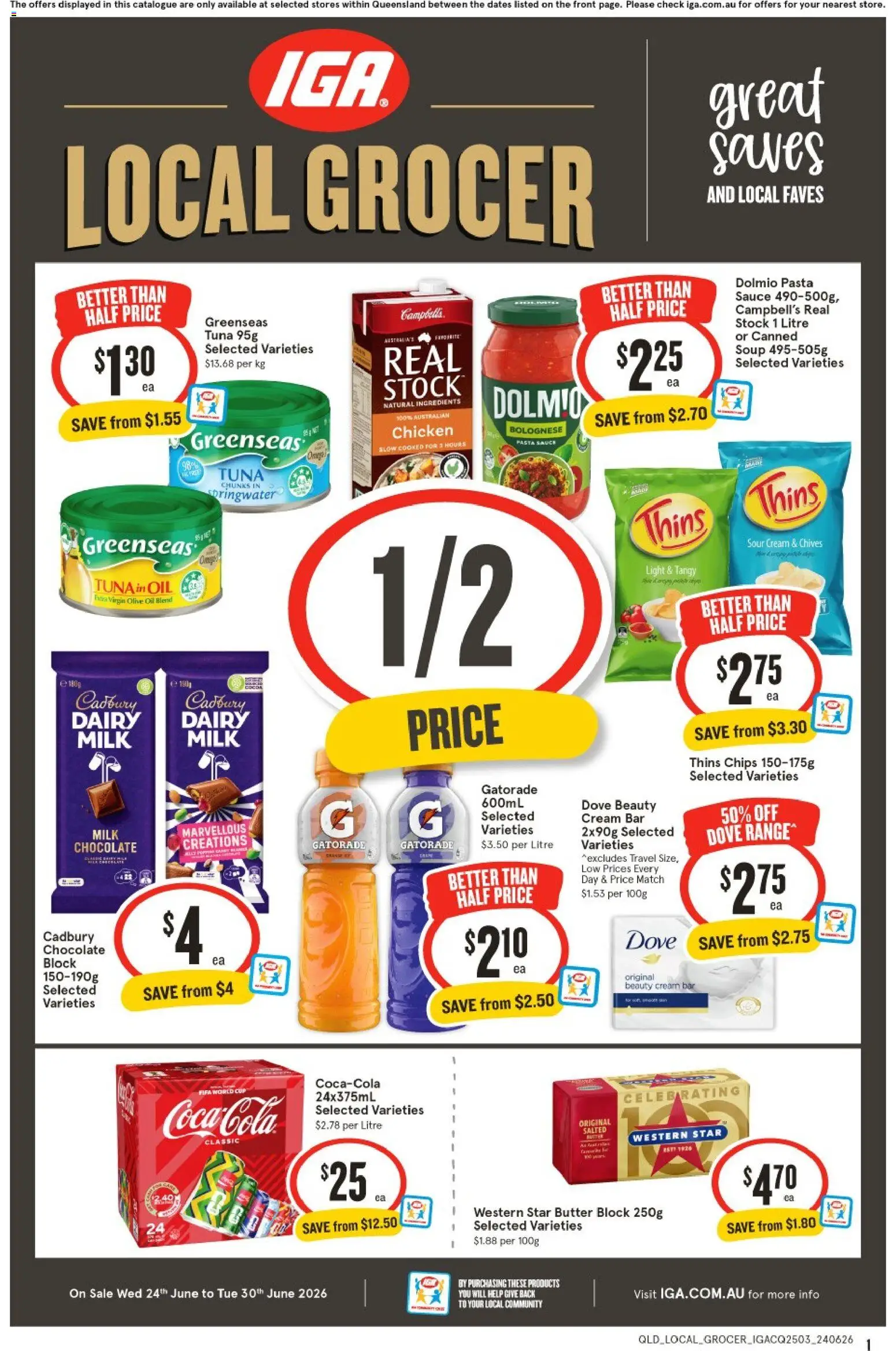 IGA catalogue - valid from 24/06/2026 | Page: 1