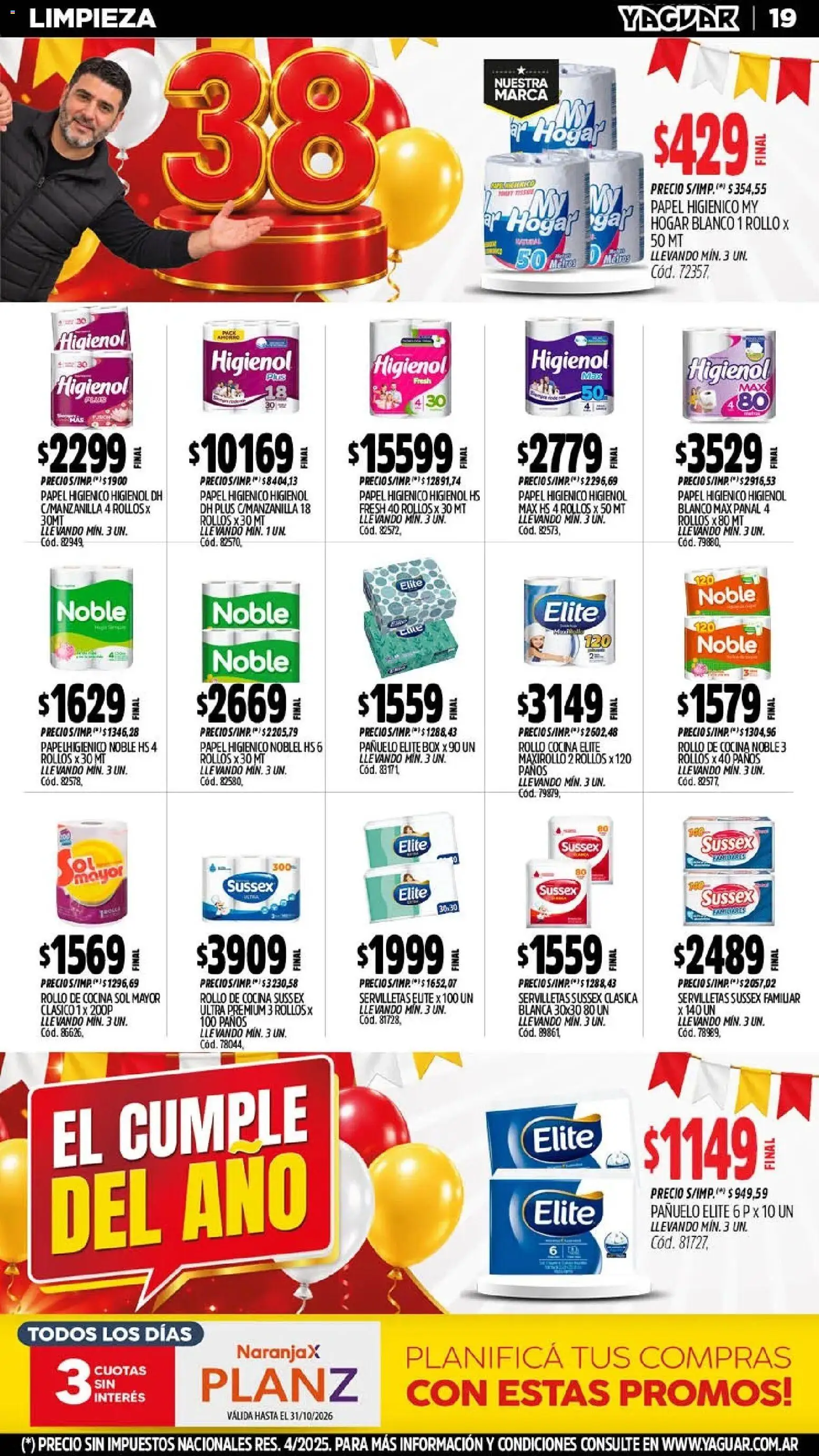 Yaguar - Oferta Semanal Neuquen │ válido desde el 26/10/2026 | Página: 21