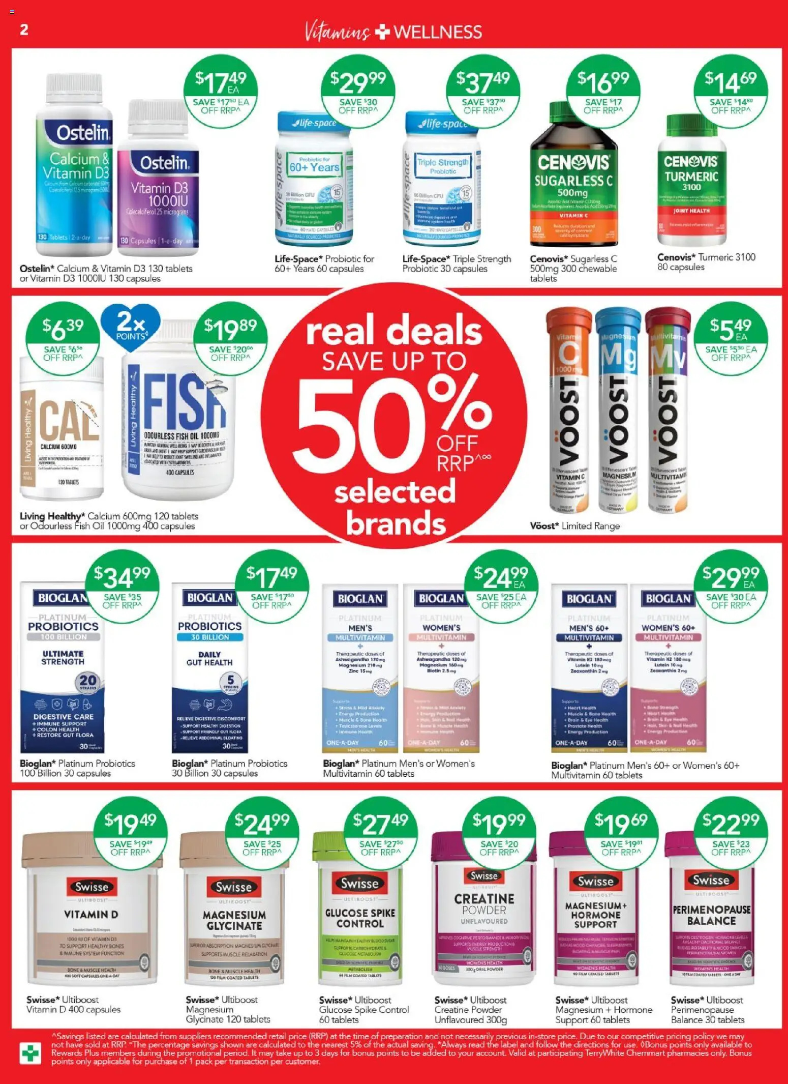 Terry White catalogue - valid from 20/08/2026 | Page: 2 | Products: Fish, Probiotics, Capsules, Multivitamin