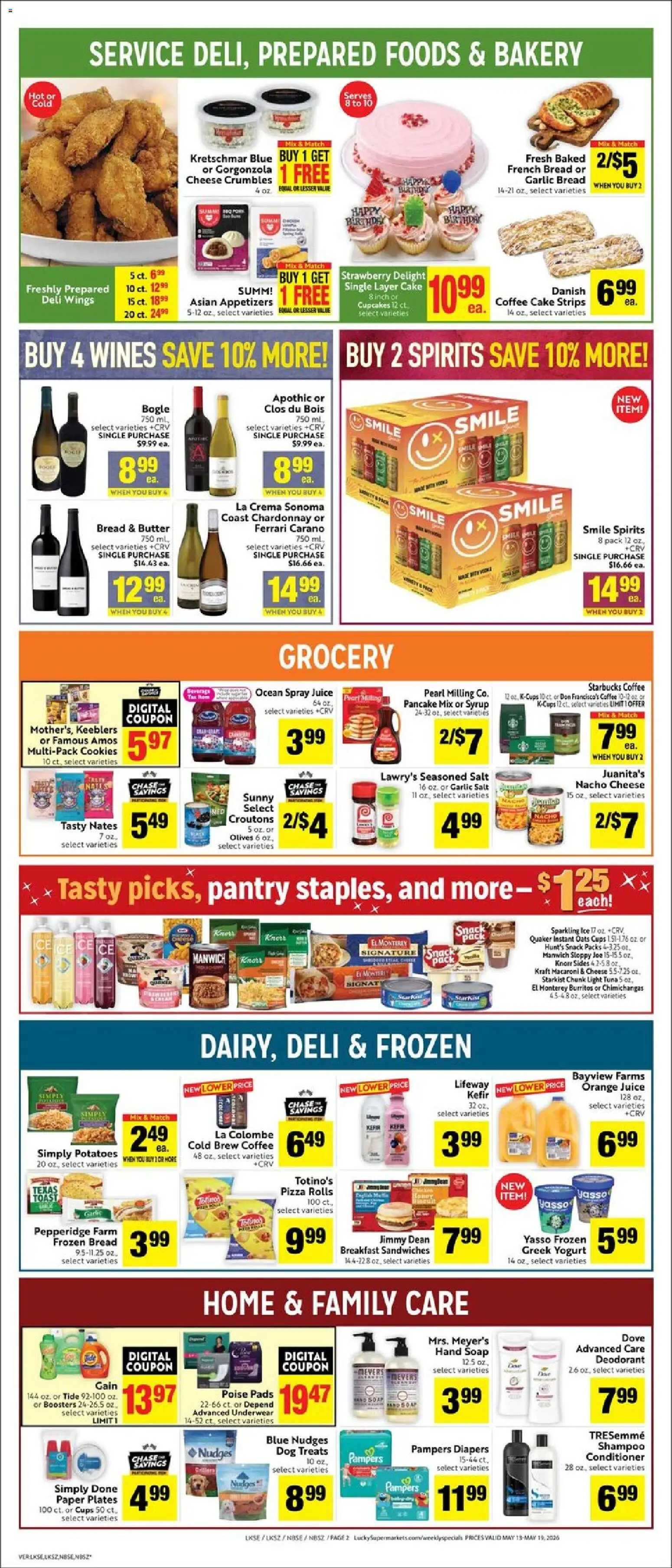 Lucky Supermarkets Weekly - CA - valid from 13.05.2026 | Page: 2